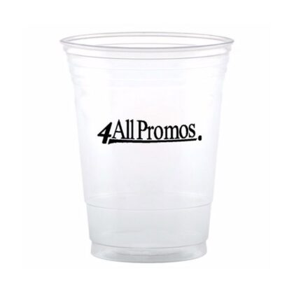 Promotional Soft Sided Clear Plastic Cup - 16 oz.