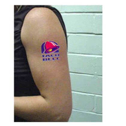 Customized Medium Square Custom Temporary Tattoos - 2" x 2"