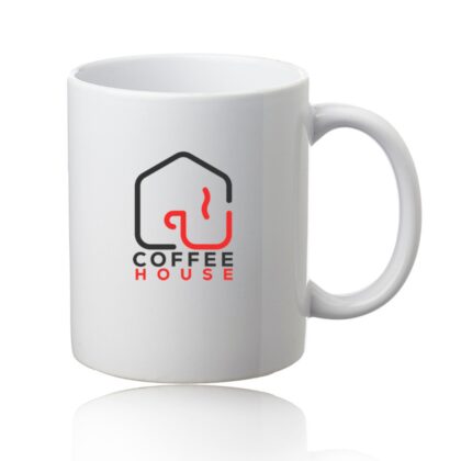 Promotional White Traditional 11 oz Ceramic Mug