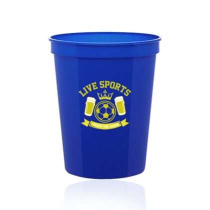 Imprinted 16 oz. Reusable Plastic Stadium Cups