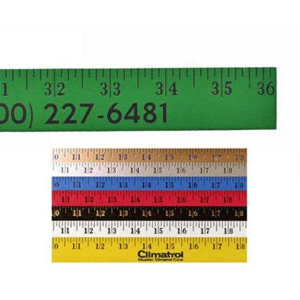 Promo Enamel Finish Yardstick