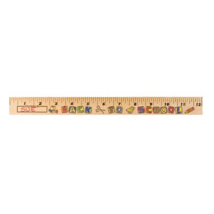 Imprinted U Color Ruler - Back-to-School